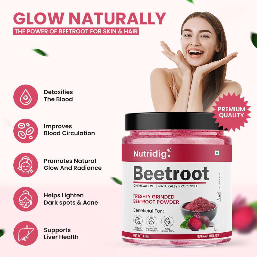 Beetroot Powder 100g – Premium Quality