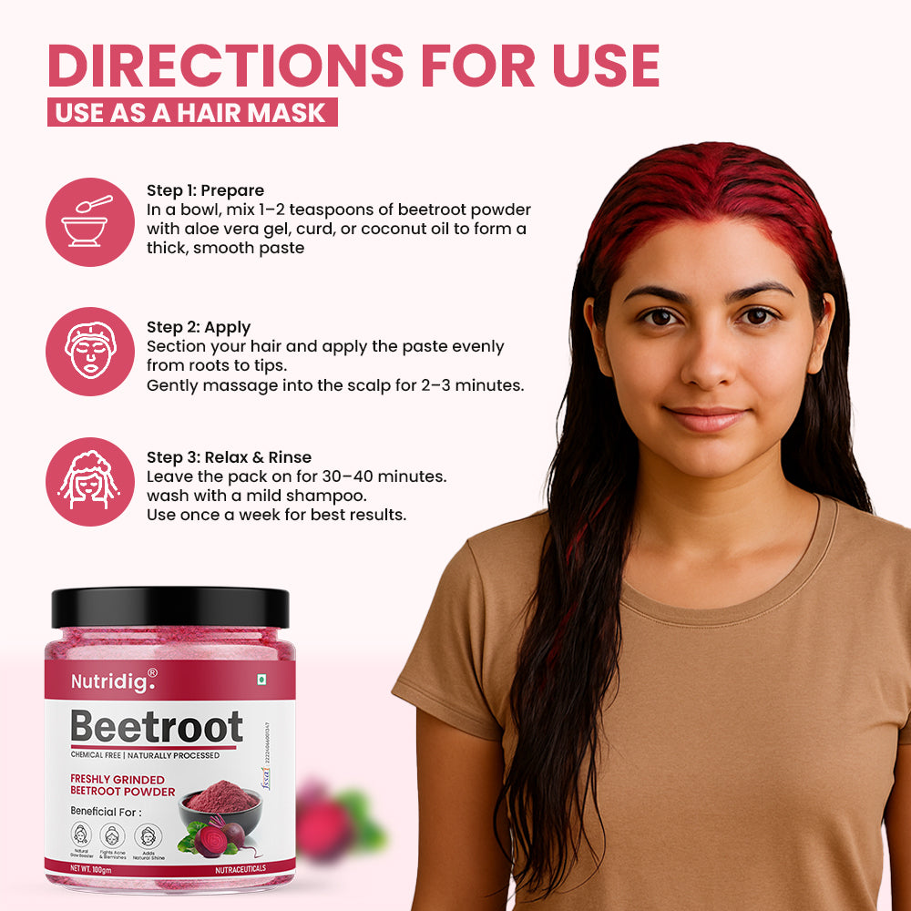 Beetroot Powder 100g – Premium Quality