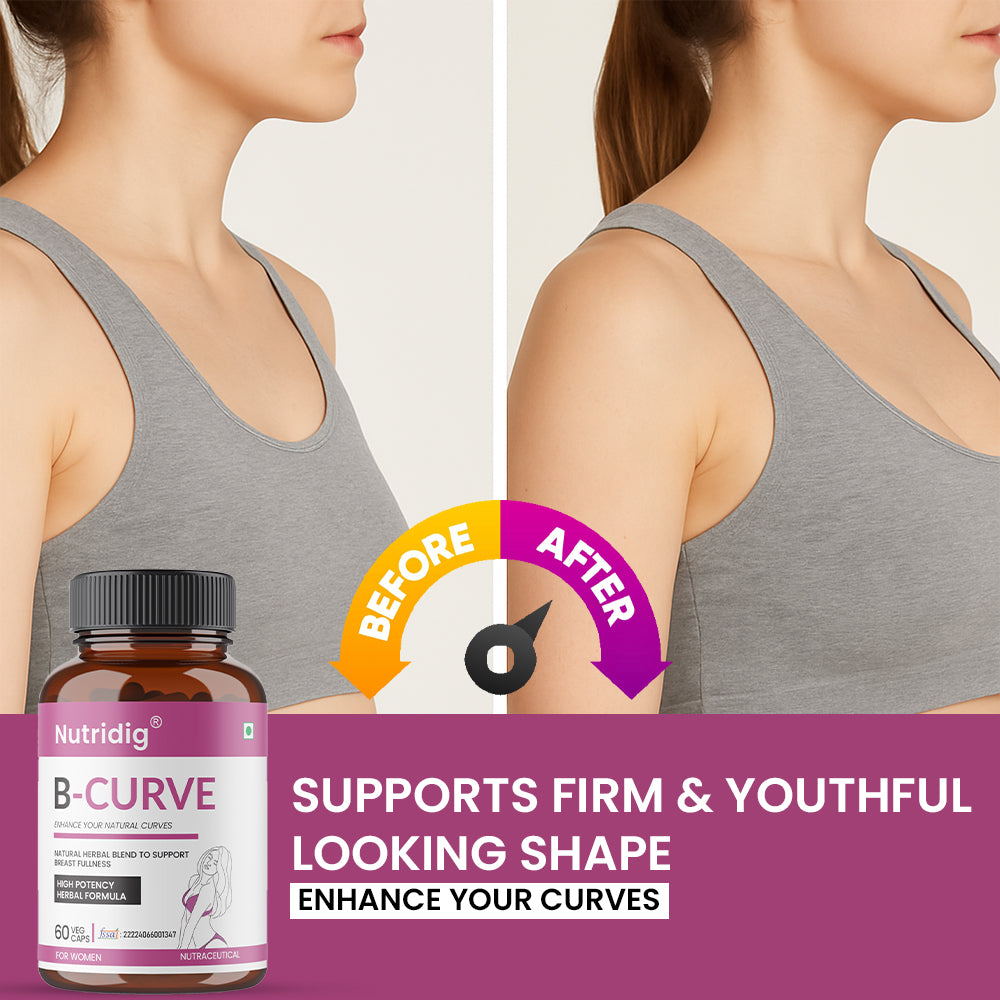 Nutridig® B-Curve Capsules | High Potency Breast Enhancement Supplement