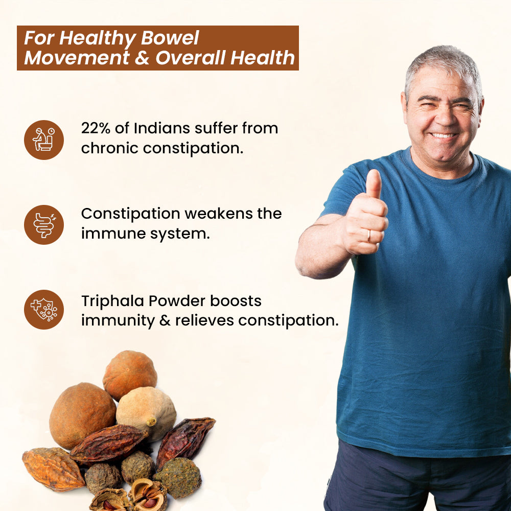 Triphala Powder 100g – Gut Health, Skin, Hair & Eye