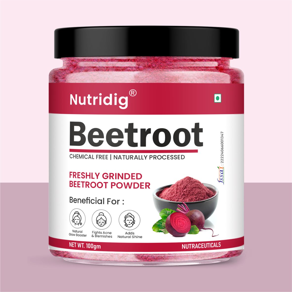Beetroot Powder 100g – Premium Quality