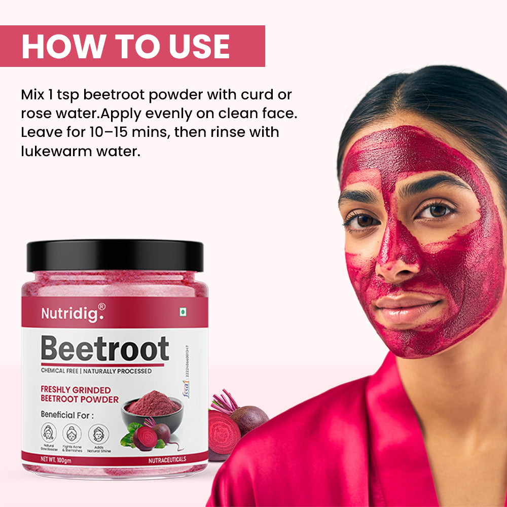 Beetroot Powder 100g – Premium Quality