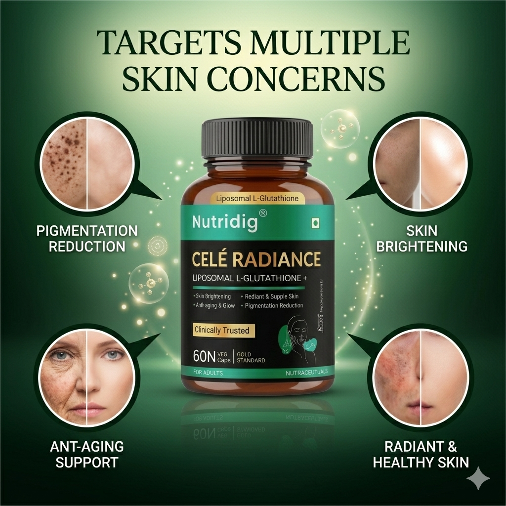 Cele Radiance - Premium Skin & Anti-Aging Supplement | 60 Capsules