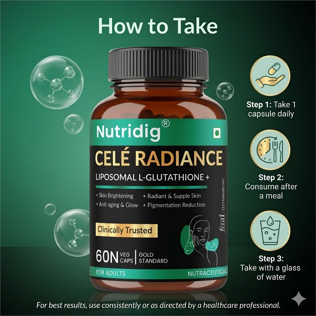Cele Radiance - Premium Skin & Anti-Aging Supplement | 60 Capsules