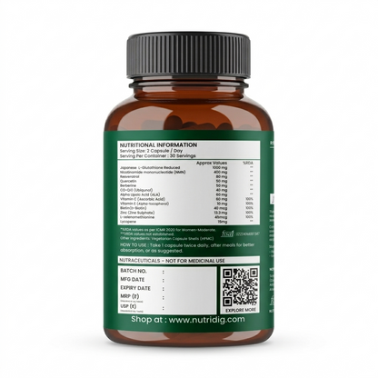 Cele Radiance - Premium Skin & Anti-Aging Supplement | 60 Capsules