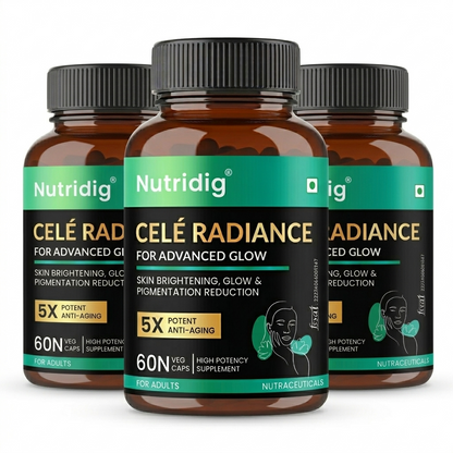 Cele Radiance - Premium Skin & Anti-Aging Supplement | 60 Capsules
