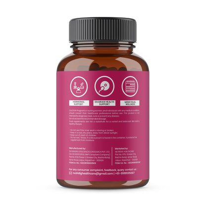 Nutridig® Myo Inositol Capsules  | PCOD, Hormonal Balance & Menstrual Wellness - 60 Caps