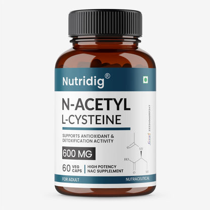 N-Acetyl Cysteine (NAC) 600 mg Capsules