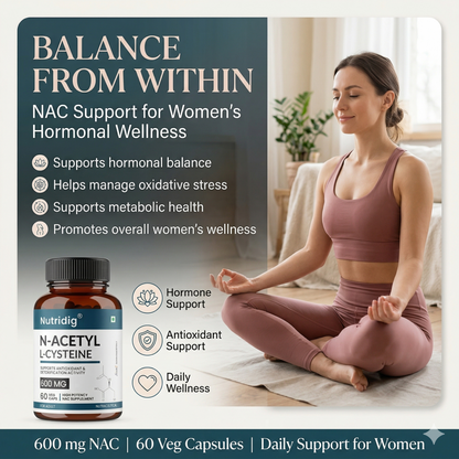 N-Acetyl Cysteine (NAC) 600 mg Capsules