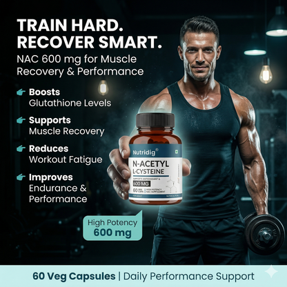 N-Acetyl Cysteine (NAC) 600 mg Capsules