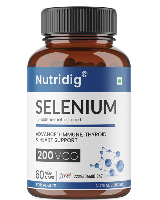 Selenium Capsules,200mcg, Non-GMO & Superior Absorption - 60 Vegetarian Capsules (Copy)