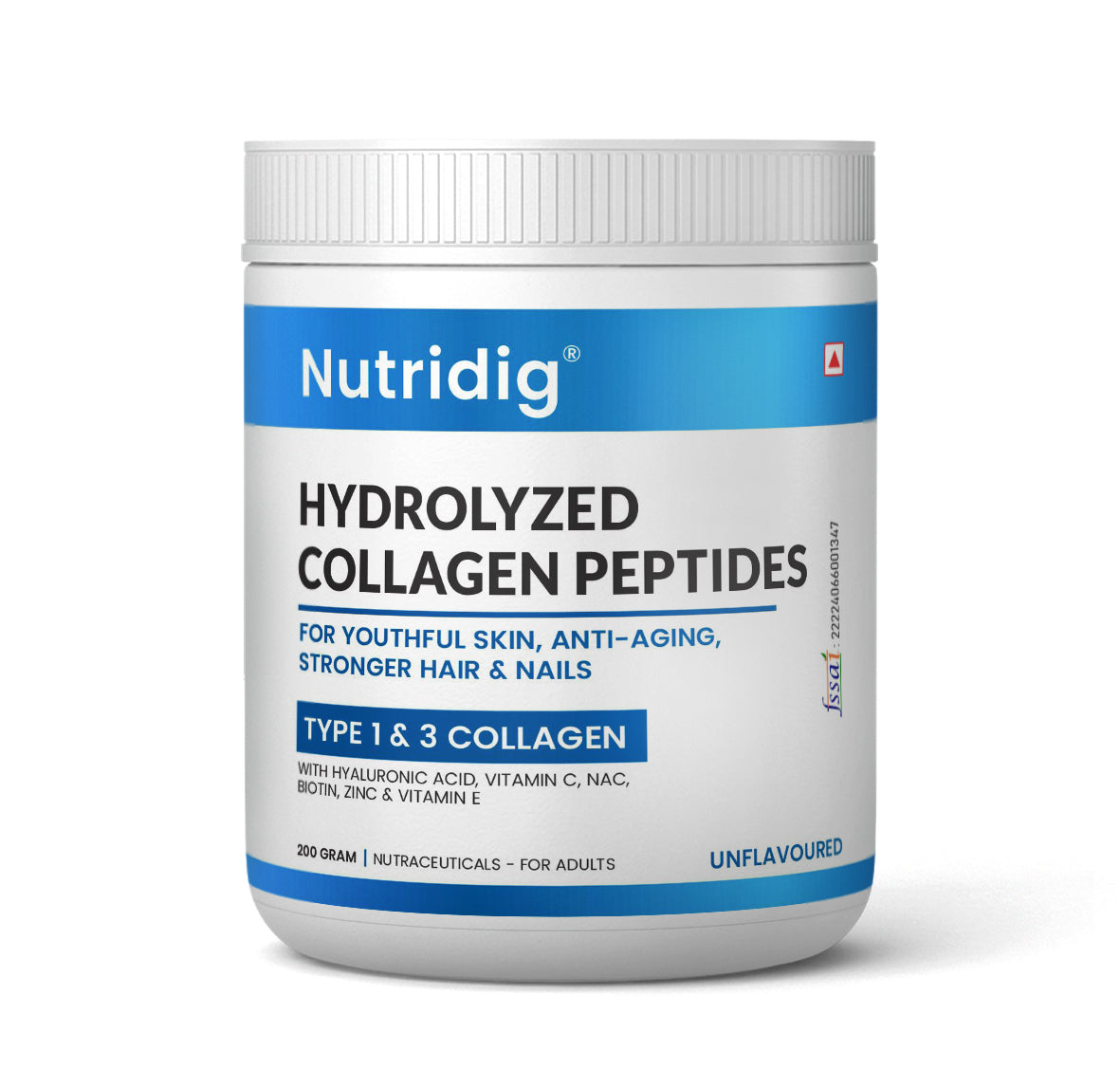 Hydrolyzed Marine Collagen Peptides Powder | 200gm