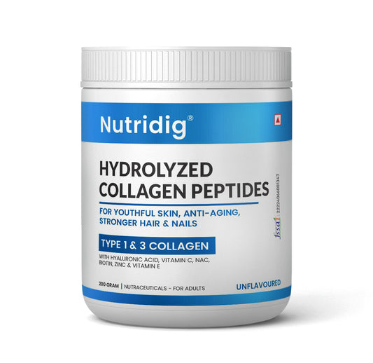 Hydrolyzed Marine Collagen Peptides Powder | 200gm