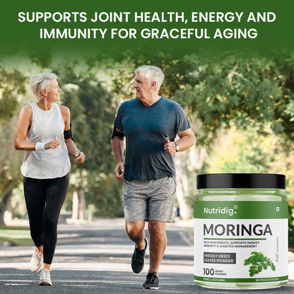 Moringa - Ultra Pure & Freshly Dried Leaves Powder