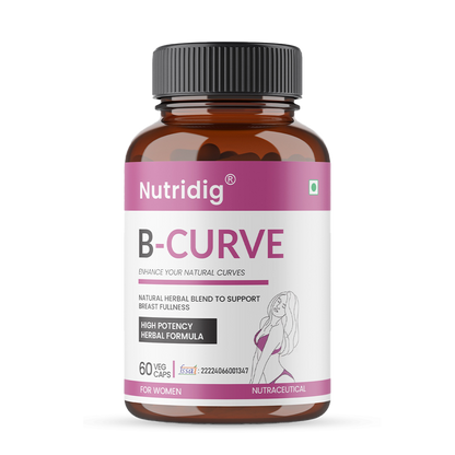 Nutridig® B-Curve Capsules | High Potency Breast Enhancement Supplement