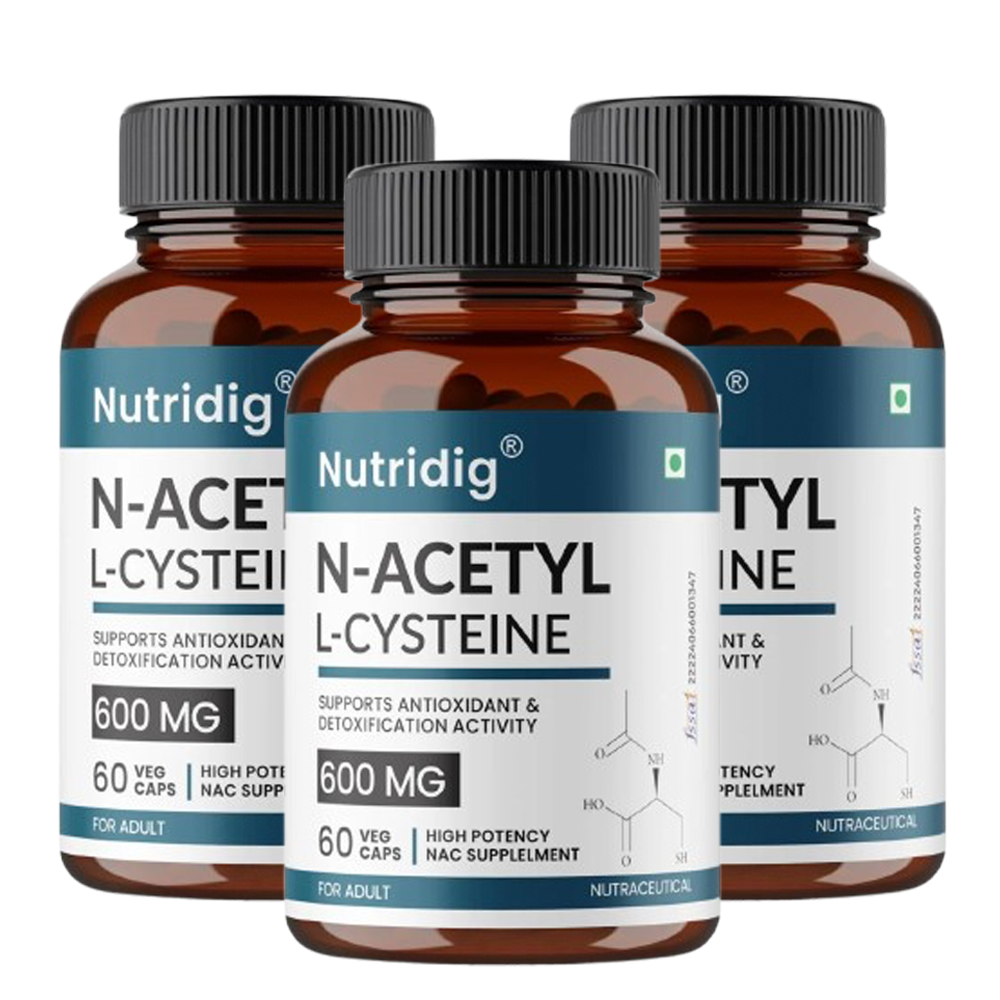 N-Acetyl Cysteine (NAC) 600 mg Capsules