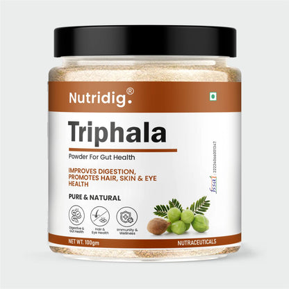 Triphala Powder 100g – Gut Health, Skin, Hair & Eye
