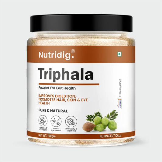 Triphala Powder 100g – Gut Health, Skin, Hair & Eye